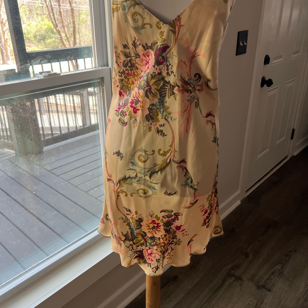 Victoria's Secret Silk Floral Slip Dress - Picture 5 of 13